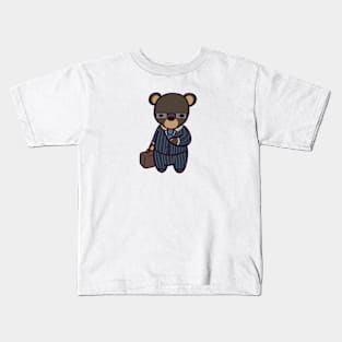 Black Bear Clawyer Kids T-Shirt